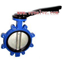 Lug Type Eccentric Butterfly Valve with Lever